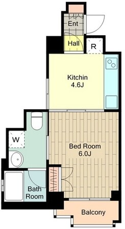 ベルファース立川の物件間取画像